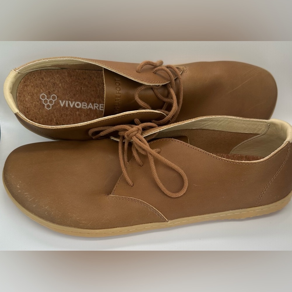 Vivo Barefoot Men’s Brown Leather Minimalist Shoe